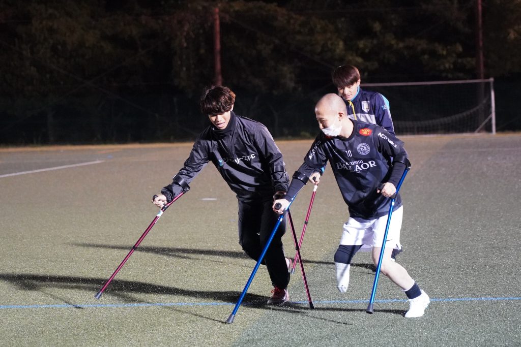 アンプティサッカー体験会