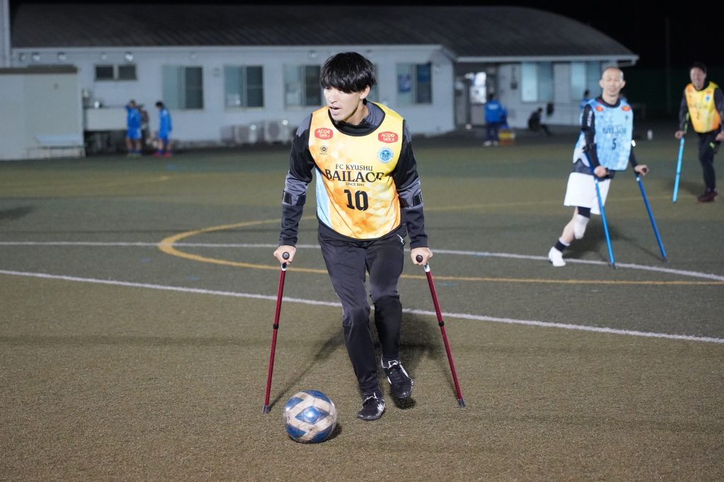 アンプティサッカー体験会