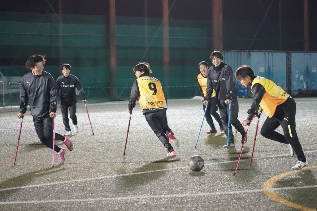 アンプティサッカー体験会