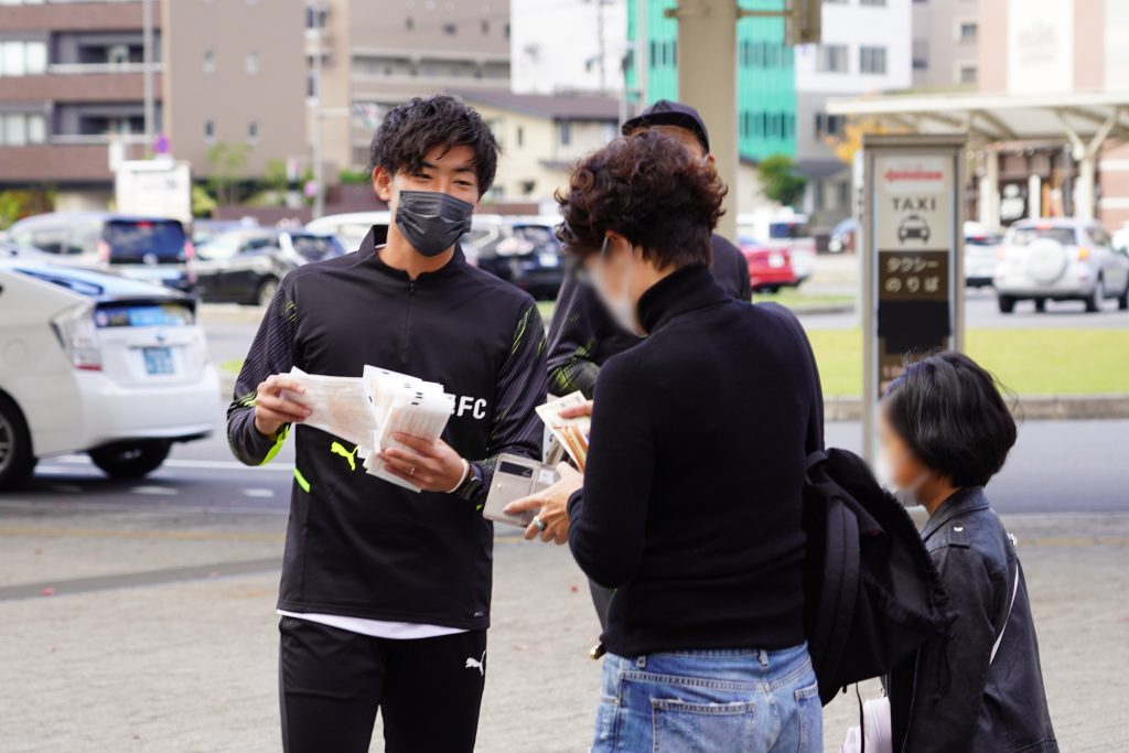 オレンジリボン啓発活動