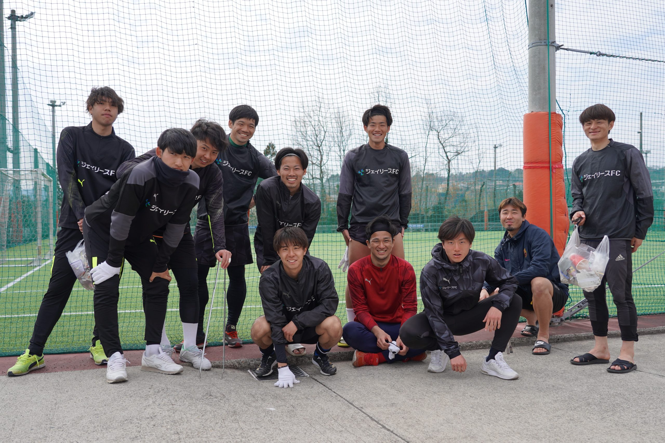 ごみ拾い集合写真