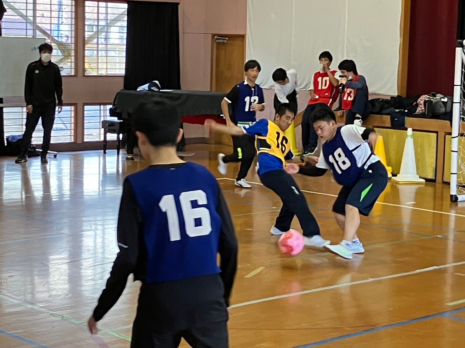 2023年12月15日(金) 大分支援学校訪問 ジェイリースFC